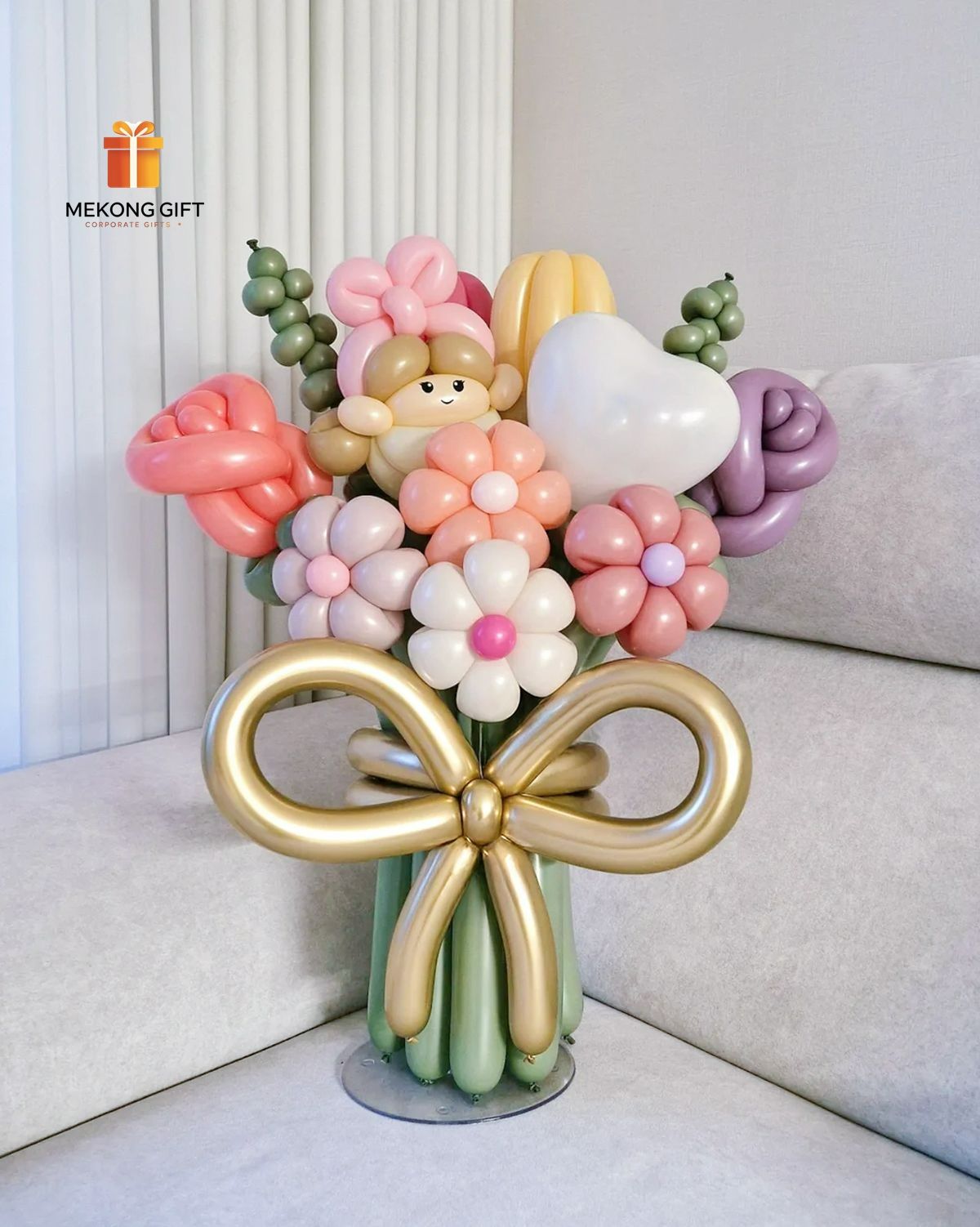 Hoa bong bóng trở thành món quà tặng độc đáo, ý nghĩa